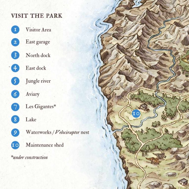 Unveiling the Secrets: A Comprehensive Guide to the Map of Isla Nublar